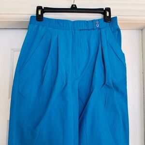 Bright Blue Vintage Trousers
